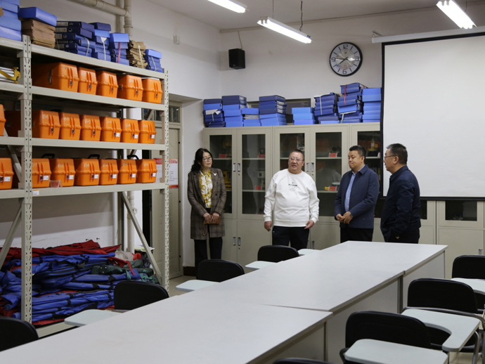 乌海职业技术学院开展2026年春季学期开学前准备工作及安全生产专项检查