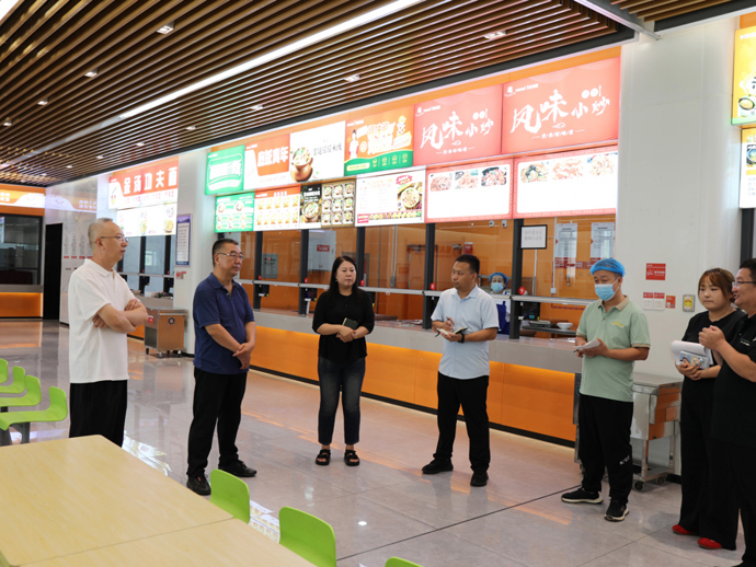 压紧压实安全责任 守护师生舌尖安全—乌海职业技术学院召开食品安全月调度现场办公会