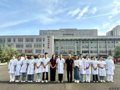 医学系教师赴实习单位看望实习学生